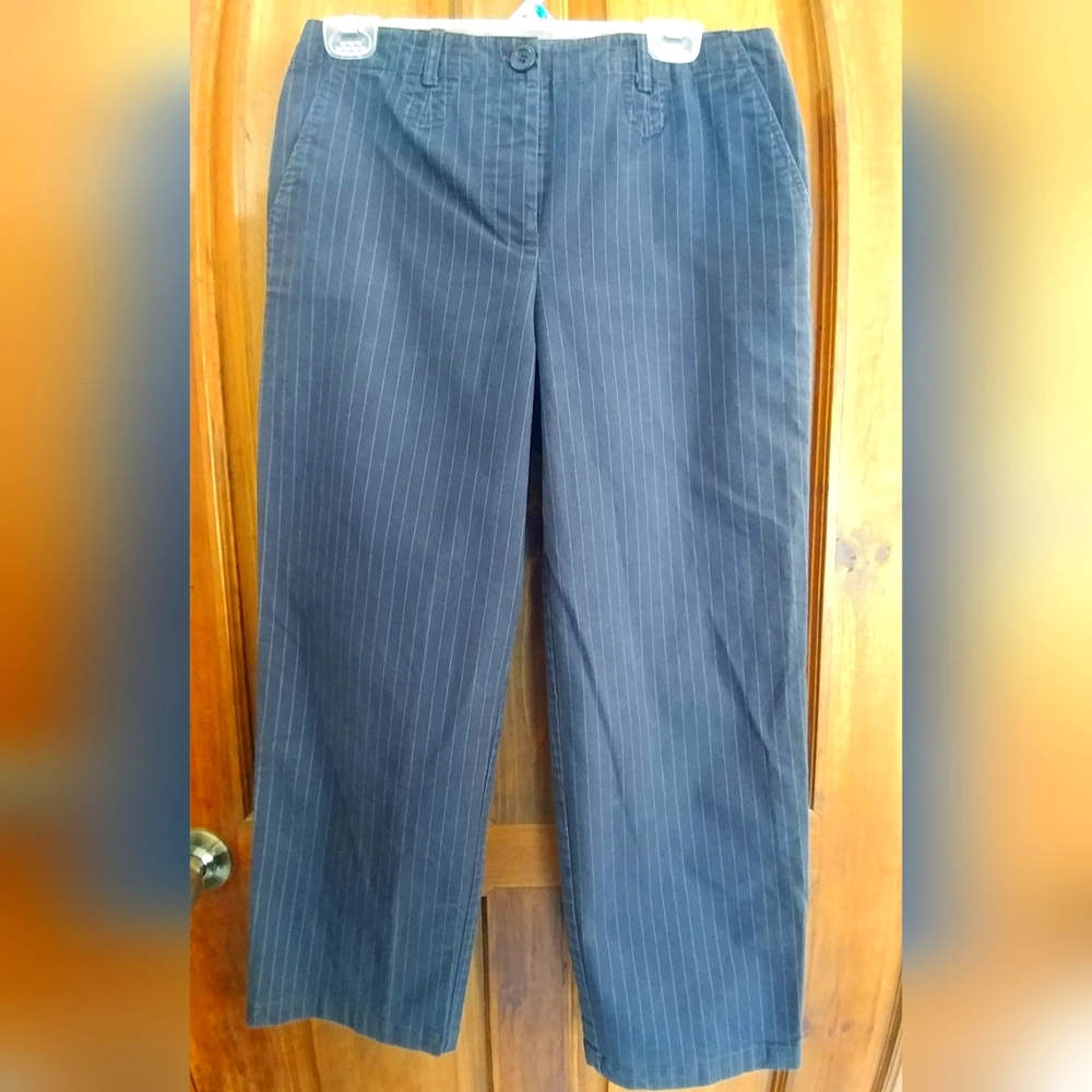 Women's Talbots Striped Pants Size 8